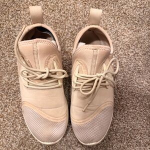 Nike Light Tan Lace-Up Sneakers